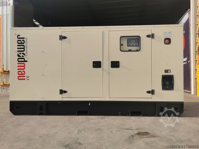 100kVA emergency generator Newpower Generator NWR110 Ricardo Motor Stromaggregat