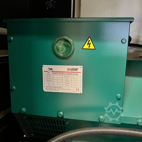 60kVA emergency generator Newpower Generator NWR75 Ricardo Notstromaggregat