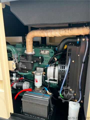 32 kVA emergency generator Newpower Generator Notstromaggregat NWK35 + Stromaggregat Sonderschallschutz