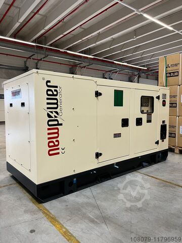 110 kVA emergency generator Newpower Generator NWR125 Ricardo Motor Newpower Generator