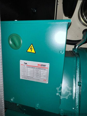 110 kVA emergency generator Newpower Generator NWR125 Ricardo Motor Newpower Generator