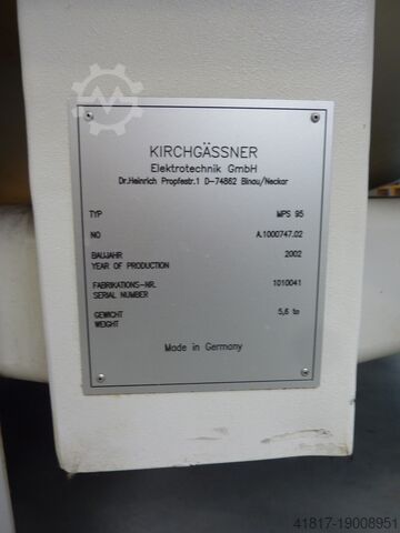 Horizontal machining center Hüller Hille nb-h95 mit 8-fach Speicher