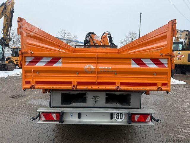 Dreiseitenkipper Anhänger  Schlang & Reichardt Unimog Krananhänger 80 km/h
