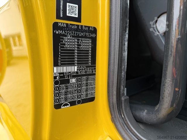 Abrollkipper MAN TGS 18.480 3-Seiten-Seil-Abrollkipper 4x4