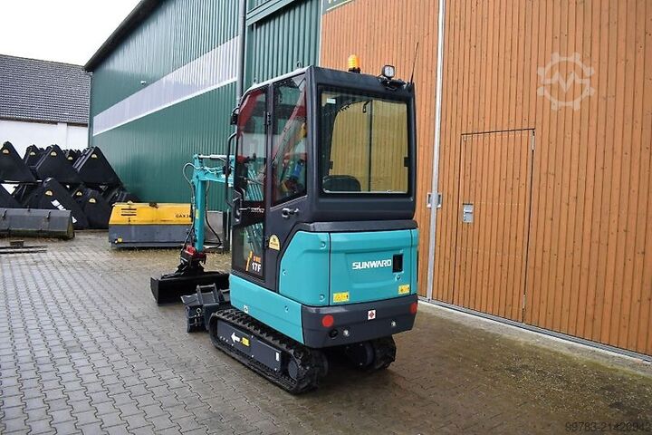 Backhoe loader Sunward SWE17F