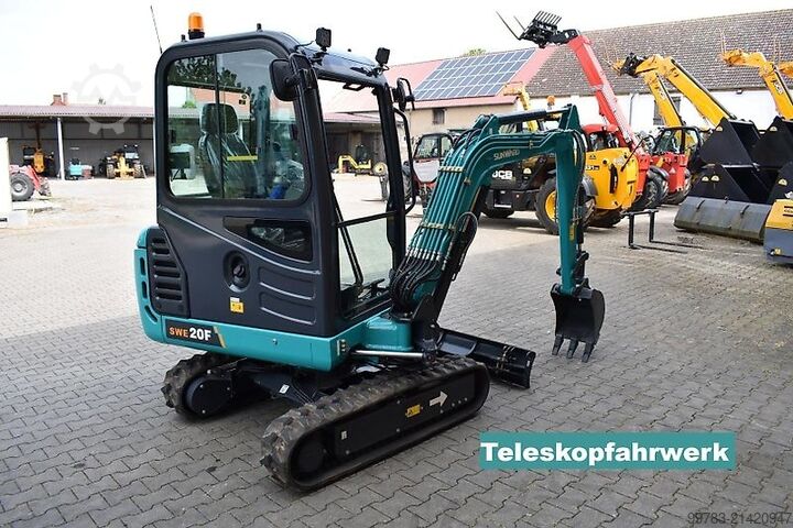 Backhoe loader Sunward SWE20F