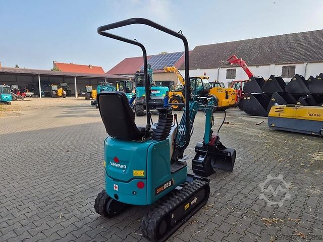 Backhoe loader Sunward SWE08B
