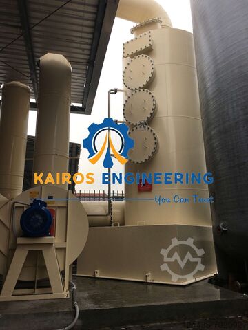 Air Filter Baffles Wet Scrubber Kairos Engineering Srl Cyclone