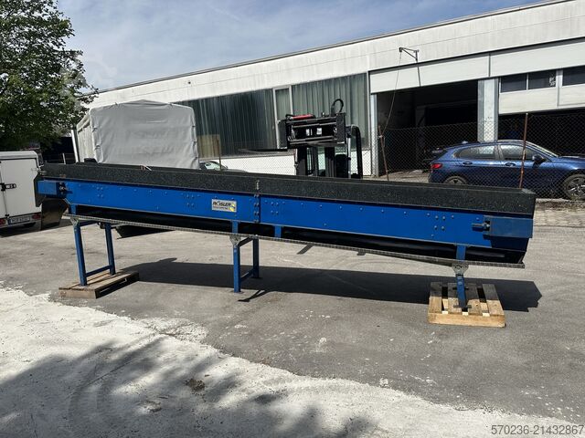 Rösler conveyor belt vibratory finishing machine  Rösler Förderband Gleitschleifen