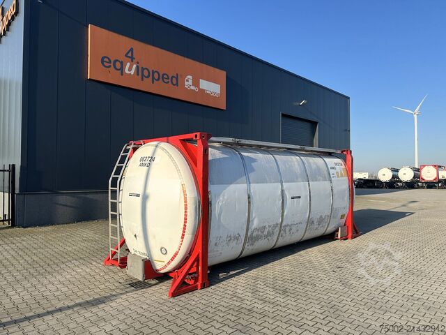 Tank container Van Hool 20FT SWAP BODY / 30.800L / AMKD / L4BN / UN POR...