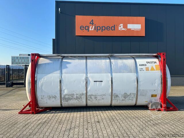 Tank container Van Hool 20FT SWAP BODY / 30.800L / AMKD / L4BN / UN POR...