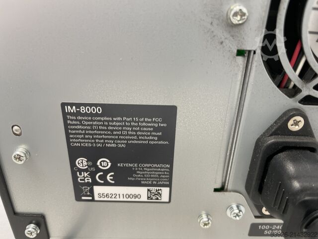 Measuring system Keyence IM-8030 gegen Gebot / against bid