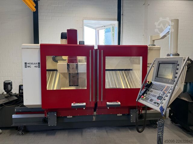Vertical machining center Hedelius MC 40-1800
