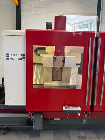 Vertical machining center Hedelius MC 40-1800