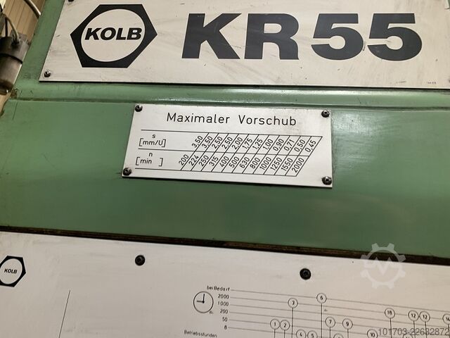 Radial-Bohrmaschine KOLB KR 55