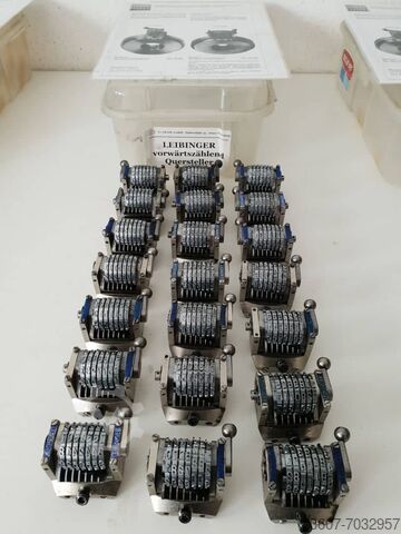 Numbering units Leibinger Gradsteller-Quersteller-Forwards-Backwards