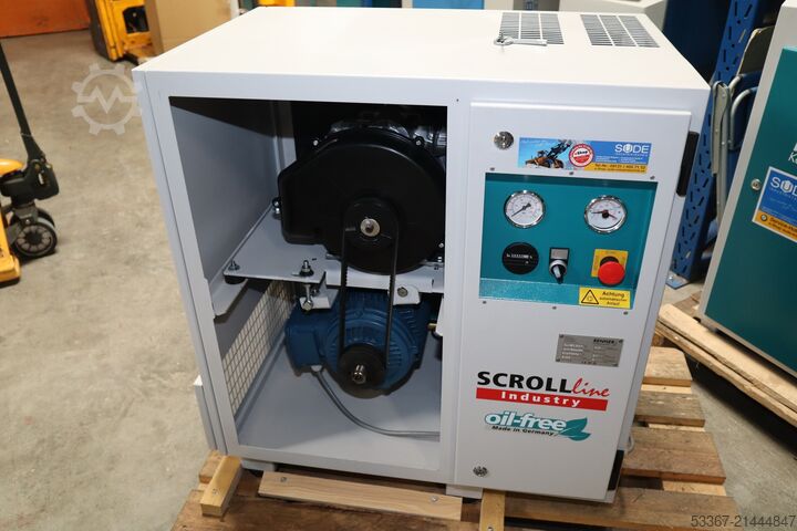 Oilfree 3.7 kW SCROLL Compressor 8 bar RENNER SL-NEO 3-3,7 I