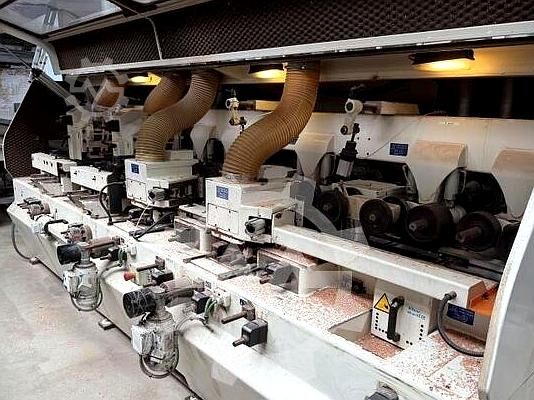 Four-side planer SCM Topset XL 8, year 2006 SCM Topset XL 8