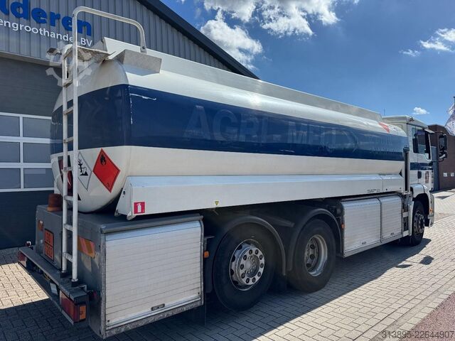 Tanker MAN TGA 26.313, Fuel, 5 compartments, 19 M3, Pump, ADR