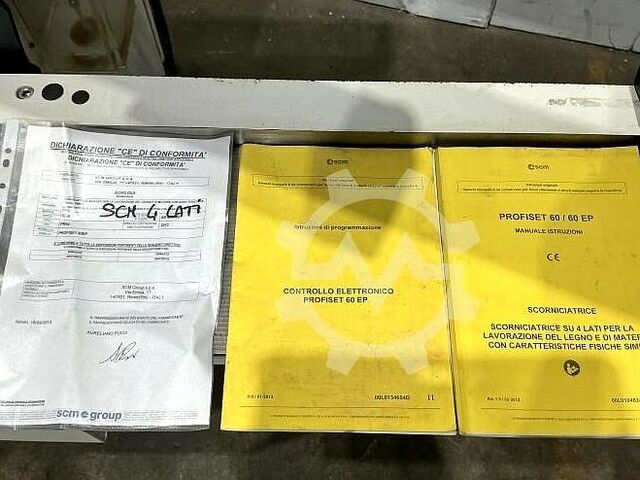 Four-side planer SCM Profiset 60, year 2013 SCM Profiset 60