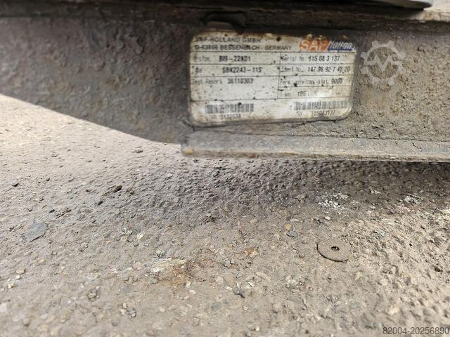 Achse SAF B19-22K01 TRAILER AXLE DISC