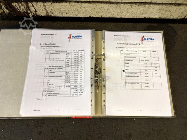 Startlocherodiermaschine Matra BT-2