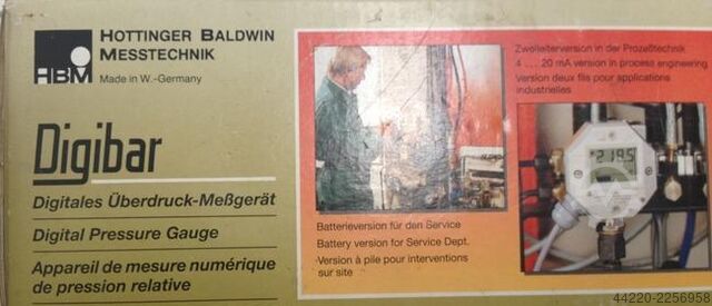 Over Pressure Monitor Hottinger Baldwin Digibar PE 100