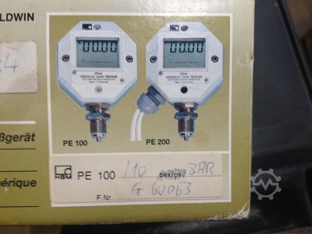 Over Pressure Monitor Hottinger Baldwin Digibar PE 100