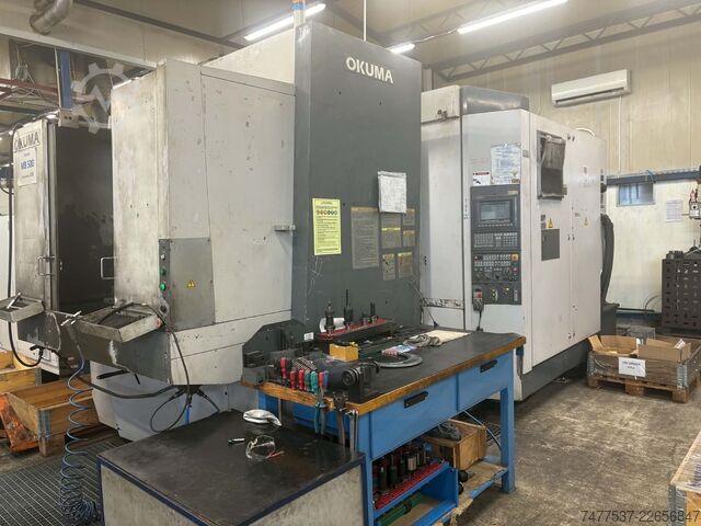 Horizontal-Bearbeitungszentrum Okuma MB500