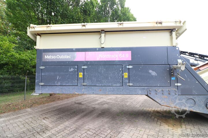 Siebanlage Metso Nordtrack S4.9