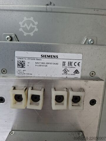 SIMATIC IFP2200 Basic 22" Touch Panel Siemens 6AV7862-2BF00-0AA0