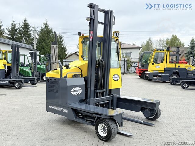 Four-way forklift Combilift C4000 GAS DUPLEX 4600 FREE-LIFT CABIN