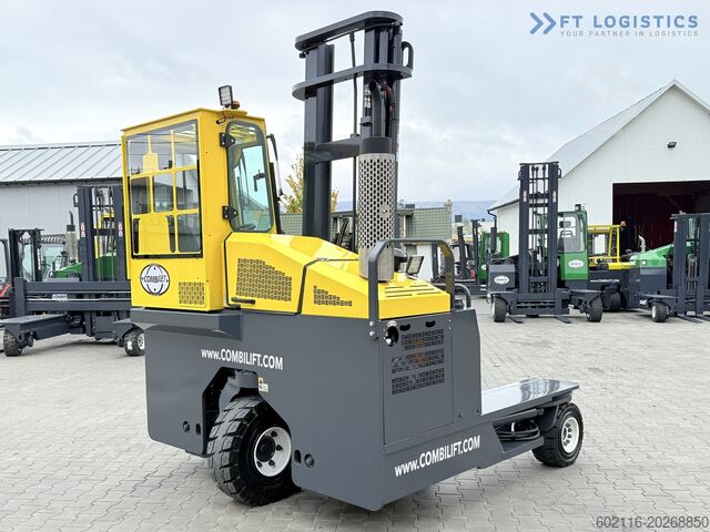 Four-way forklift Combilift C4000 GAS DUPLEX 4600 FREE-LIFT CABIN