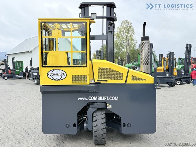 Four-way forklift Combilift C4000 GAS DUPLEX 4600 FREE-LIFT CABIN