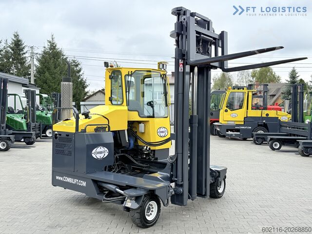 Four-way forklift Combilift C4000 GAS DUPLEX 4600 FREE-LIFT CABIN