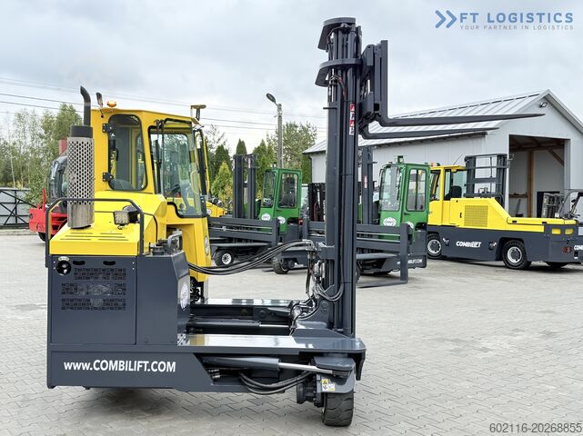Four-way forklift Combilift C4000 GAS DUPLEX 4600 FREE-LIFT CABIN