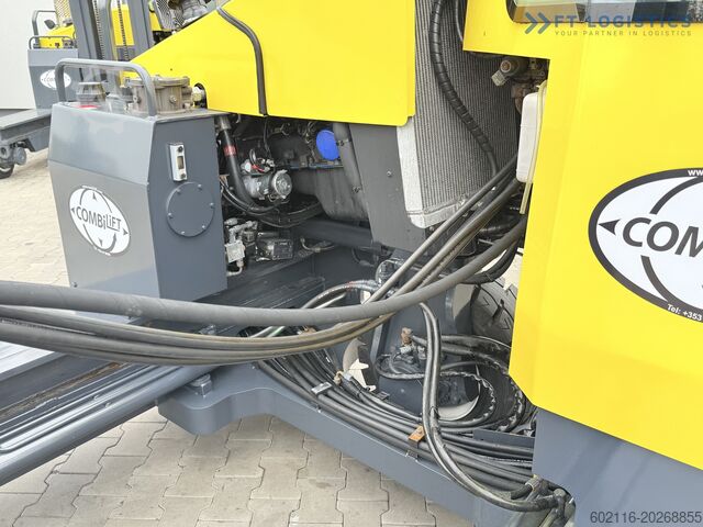 Four-way forklift Combilift C4000 GAS DUPLEX 4600 FREE-LIFT CABIN