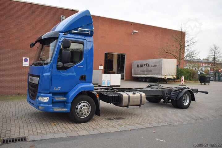 Truck chassis Daf LF 280 Fahrgestell Klima Navi 8-Gang ACC AHK