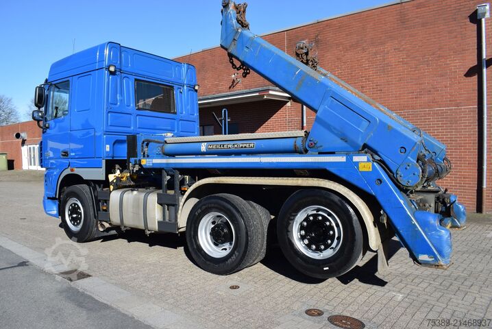 Tipper truck Daf XF 510 Meiller Kipper 6X2 EURO5 Fernbedienung