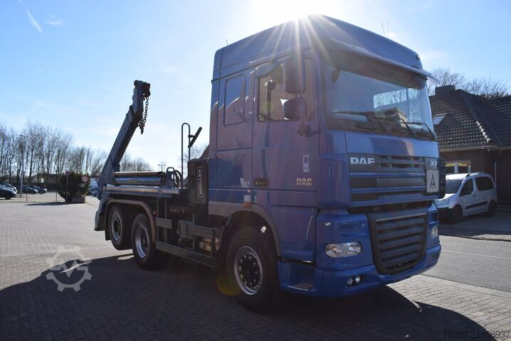 Tipper truck Daf XF 510 Meiller Kipper 6X2 EURO5 Fernbedienung