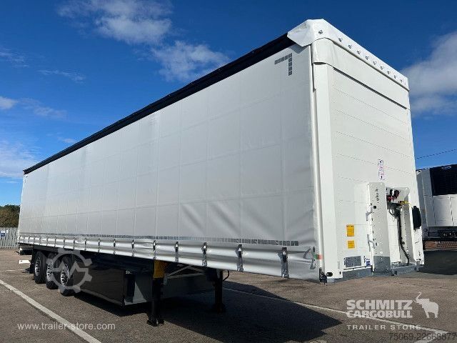 Auflieger mit Pritsche & Plane Schmitz Cargobull Curtainsider Euroliner