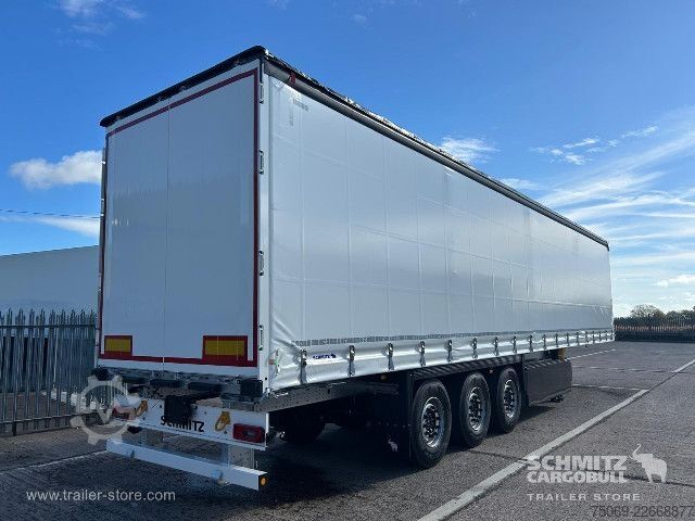 Auflieger mit Pritsche & Plane Schmitz Cargobull Curtainsider Euroliner