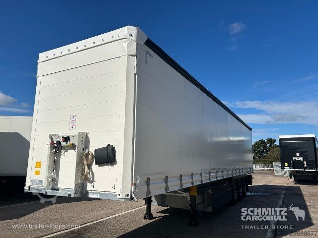 Auflieger mit Pritsche & Plane Schmitz Cargobull Curtainsider Euroliner