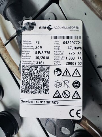 Elektro 4 Rad-Stapler Toyota 8FBMT25-10414