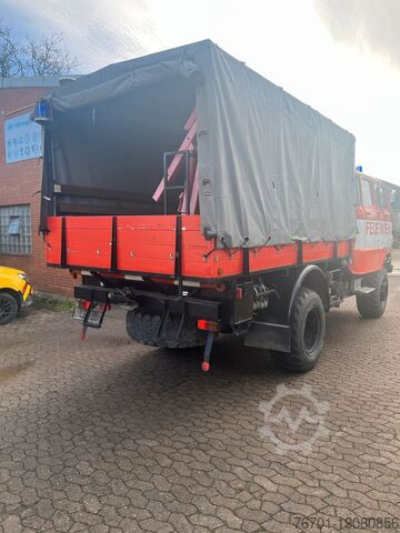 LKW mit Pritsche & Plane IFA W50 LA Feuerwehr TLF