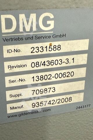 CNC Drehmaschine Gildemeister CTX 420 linear V6