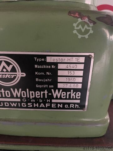Härteprofgerät Wolpert Testor HT 1E  