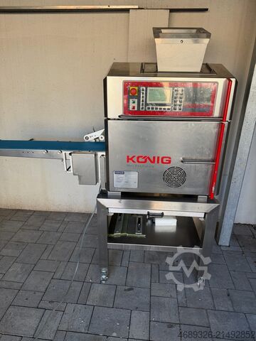 Kopfmaschine, Teigteil und Schleifmaschine könig mini Rex futura 4000