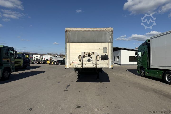 Auflieger mit Pritsche & Plane Schmitz Cargobull S24/27 Plane / Swiss-Vehicle