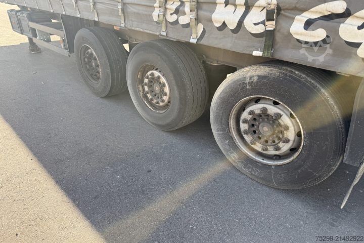 Auflieger mit Pritsche & Plane Schmitz Cargobull S24/27 Plane / Swiss-Vehicle